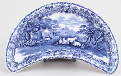 Crescent Side Dish c1930s
